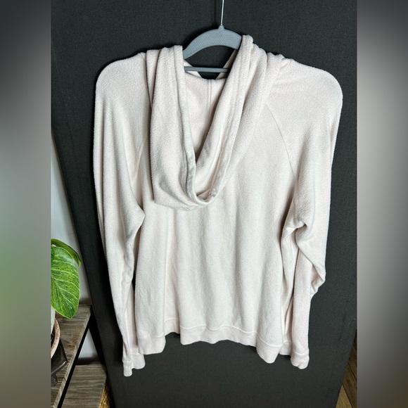 Volcom Lived In Lounge Cream Women's Pullover Hoody - Picture 4 of 5